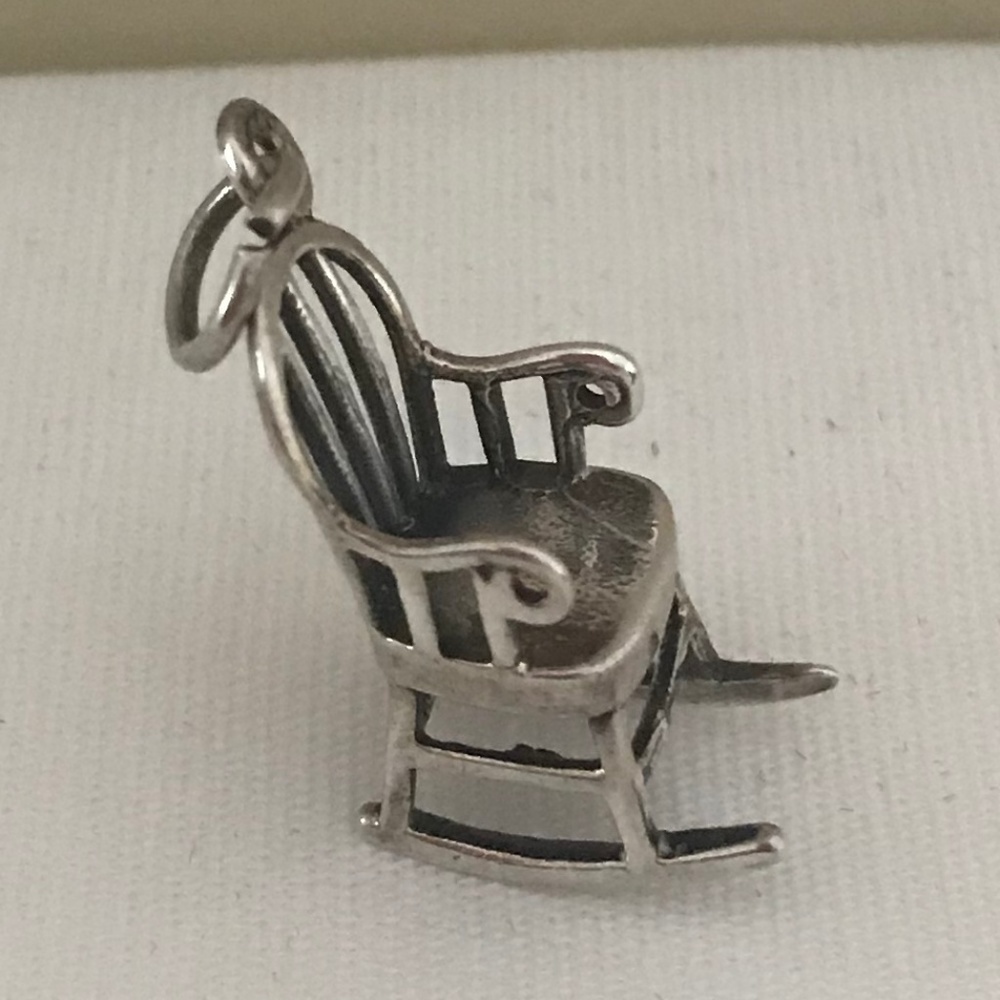 Sterling Silver Rocking Chain Charm